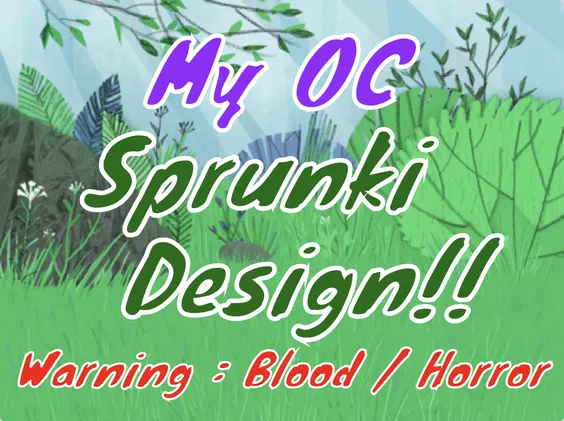 Ripubblica il design del mio OC Sprunki