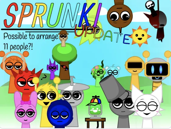 El aspecto original de Sprunki completado