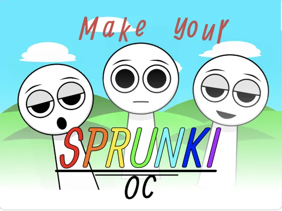 Sprunki 自分のOCを作ろうここで