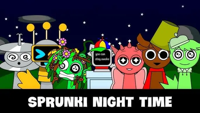 Sprunki Waktu Malam